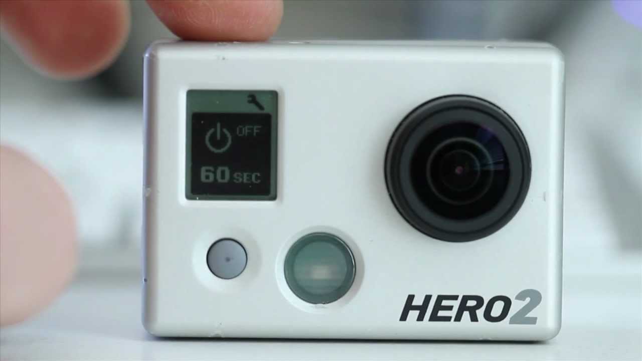 GoPro Hero2 Setting - Manual / Auto Power Off - GoPro Tip #149 | MicBergsma