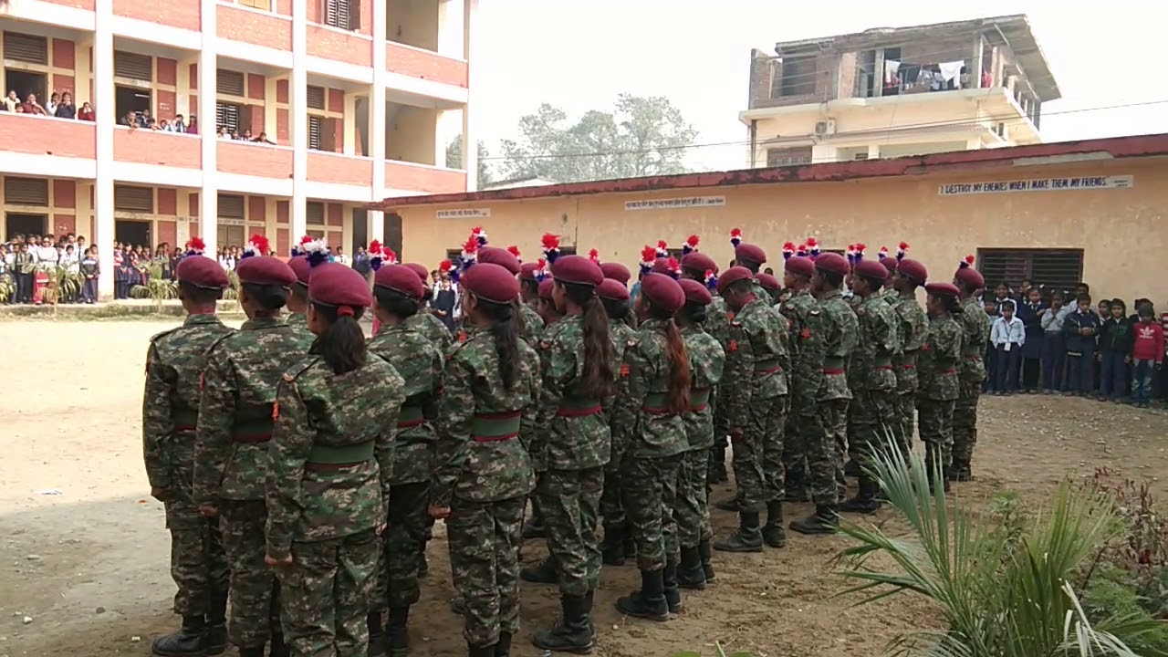 NCC training in Nepal