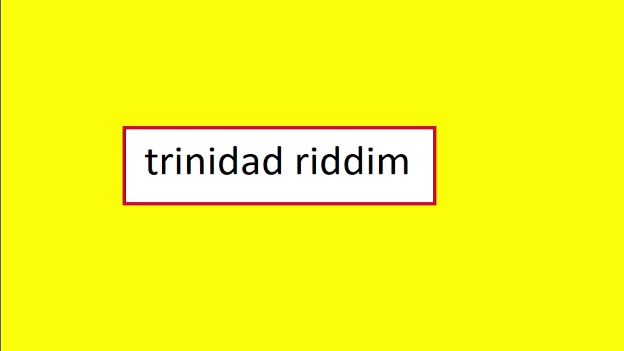 trinidad riddim mix  soca 2002
