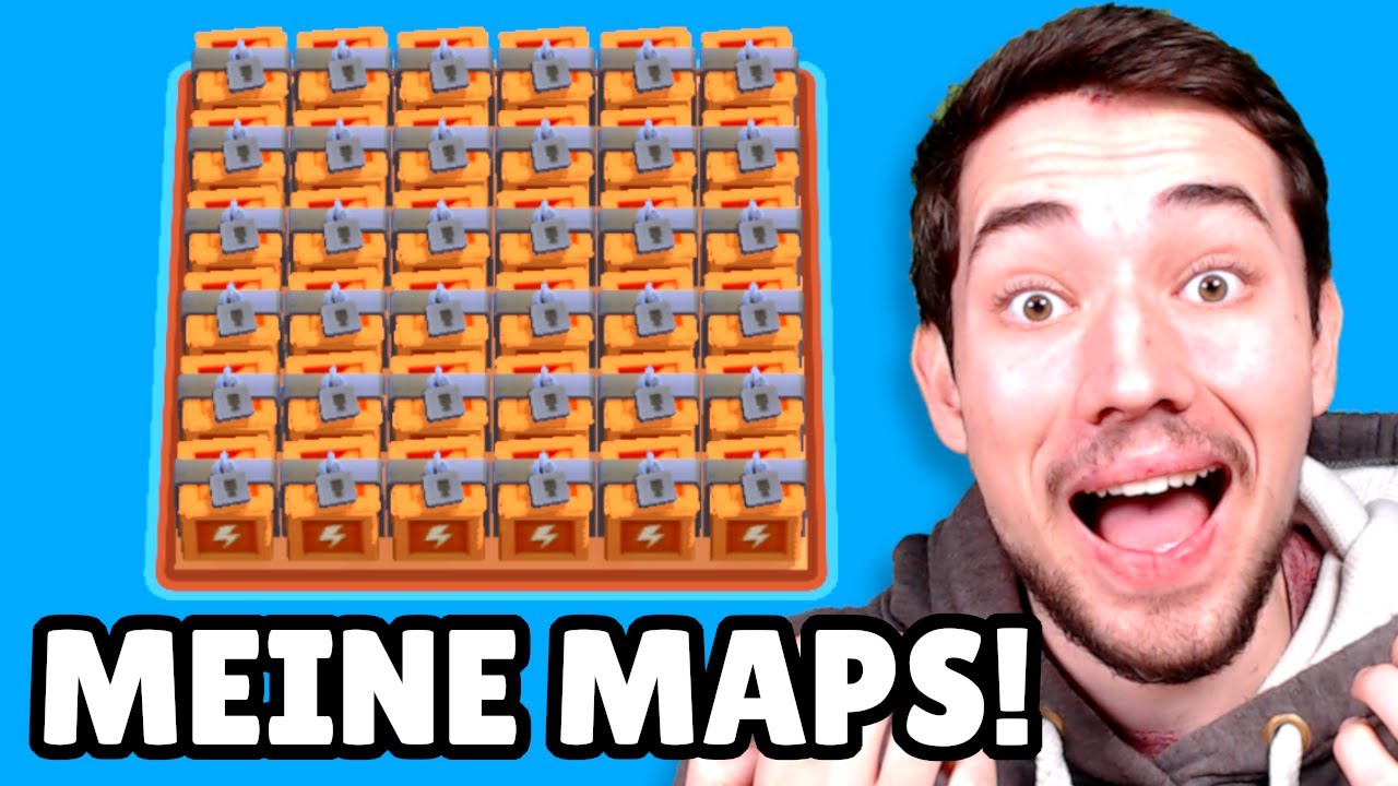 Ihr m&uuml;sst MEINE MAPS spielen! 😂 Brawl Stars Challenge