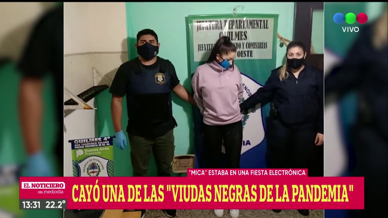 CAYÓ una de las VIUDAS NEGRAS de la pandemia: seducían empresarios y les robaban - El Noti