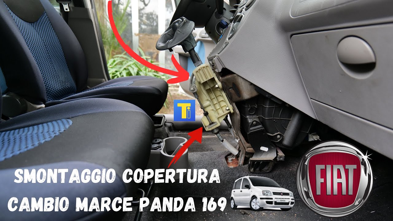 Come si smonta la Copertura del Cambio Marce nella FIAT Panda 169
