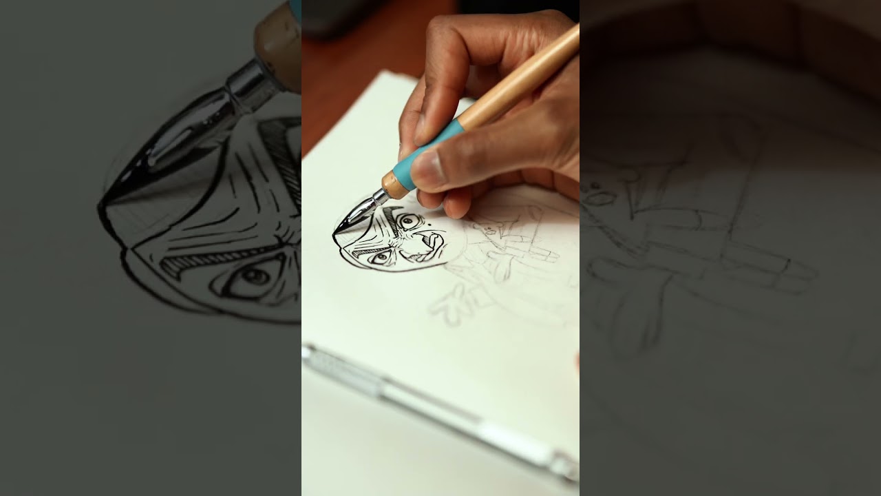 [ASMR] Drawing Mr Bean As a Bean