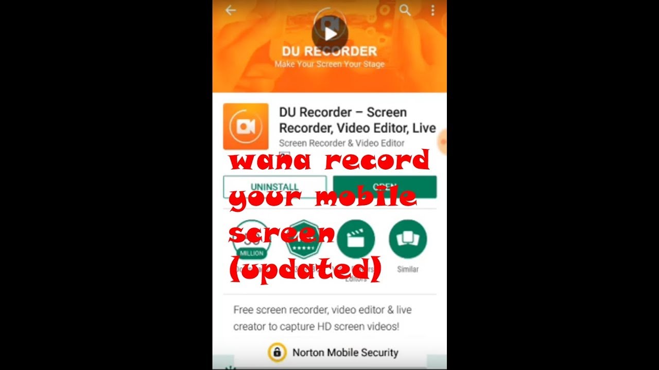 How to record your mobile screen