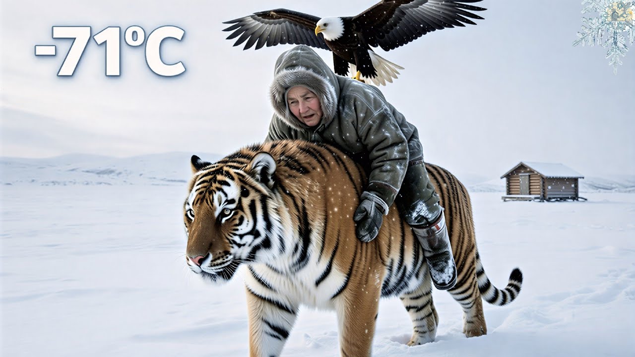 An Injured Elderly Woman Is Rescued by a Tiger in Siberia — A Heart-Touching Survival Story