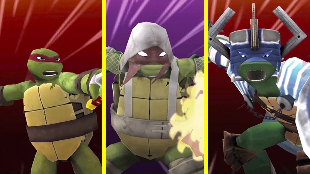 TMNT Legends Raph Nic, Raph Vision Quest, Leo Larp Trio Team