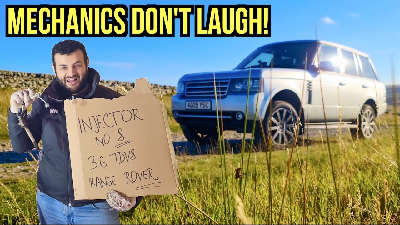 L322 Range Rover 3.6 TDV8 - No. 8 Fuel Injector Removal (Part 4)