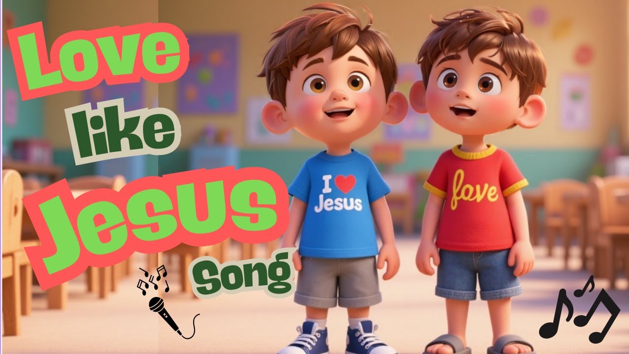 Love Like Jesus | Christian Song for Kids | Teach Children God’s Love Through Music