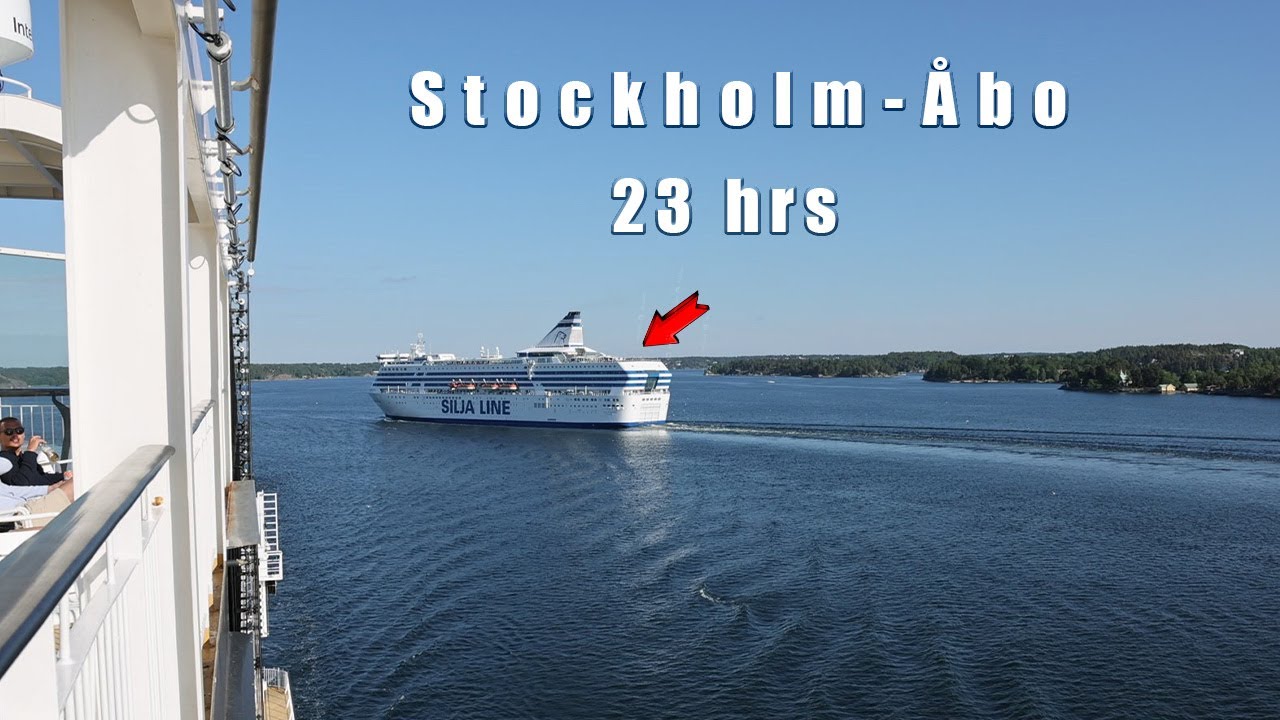 Stockholm To Åbo 24Hour Cruise # Silja Line Baltic Princess