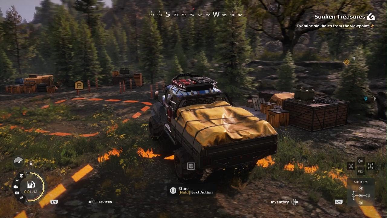 Expeditions: A Mudrunner Game - Carpathians, Sunken Treasures.