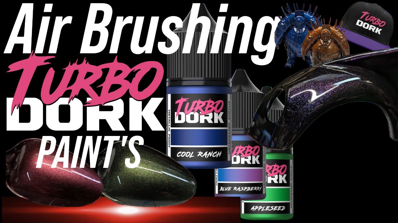 Air Brushing Turbo Dork Paints