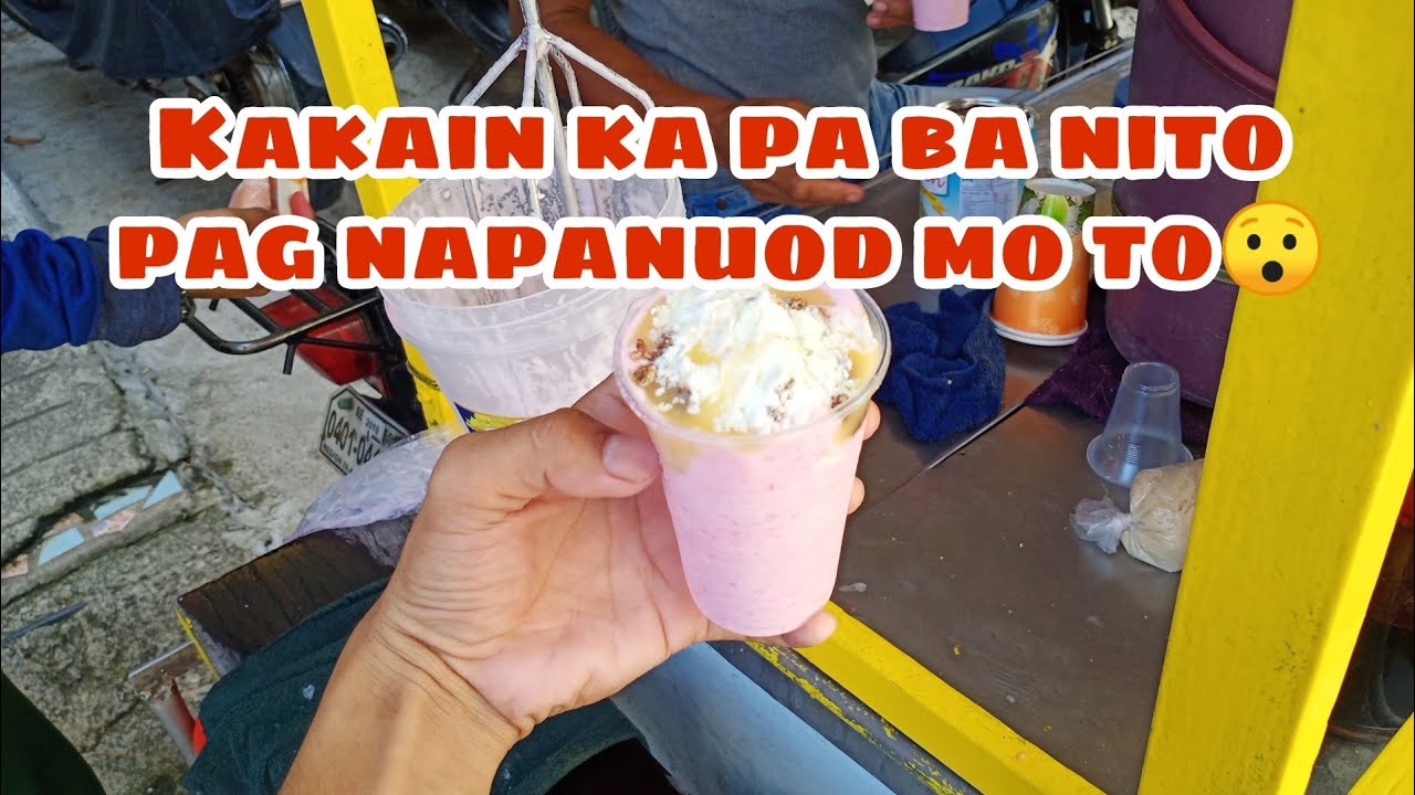 Ice Scramble Street food Infanta Quezon Philippines