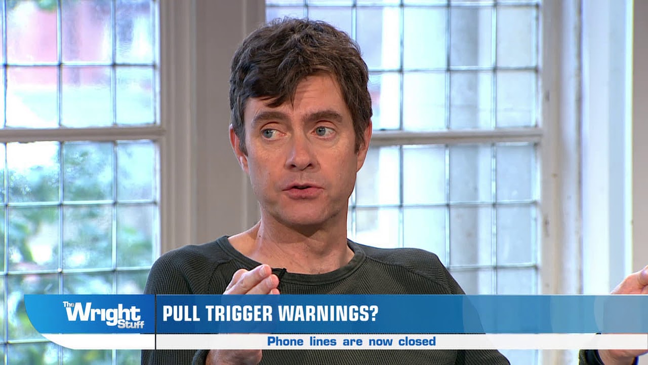 Do trigger warnings spoil a story? Line of Duty star Paul Higgins weighs in #WrightStuff