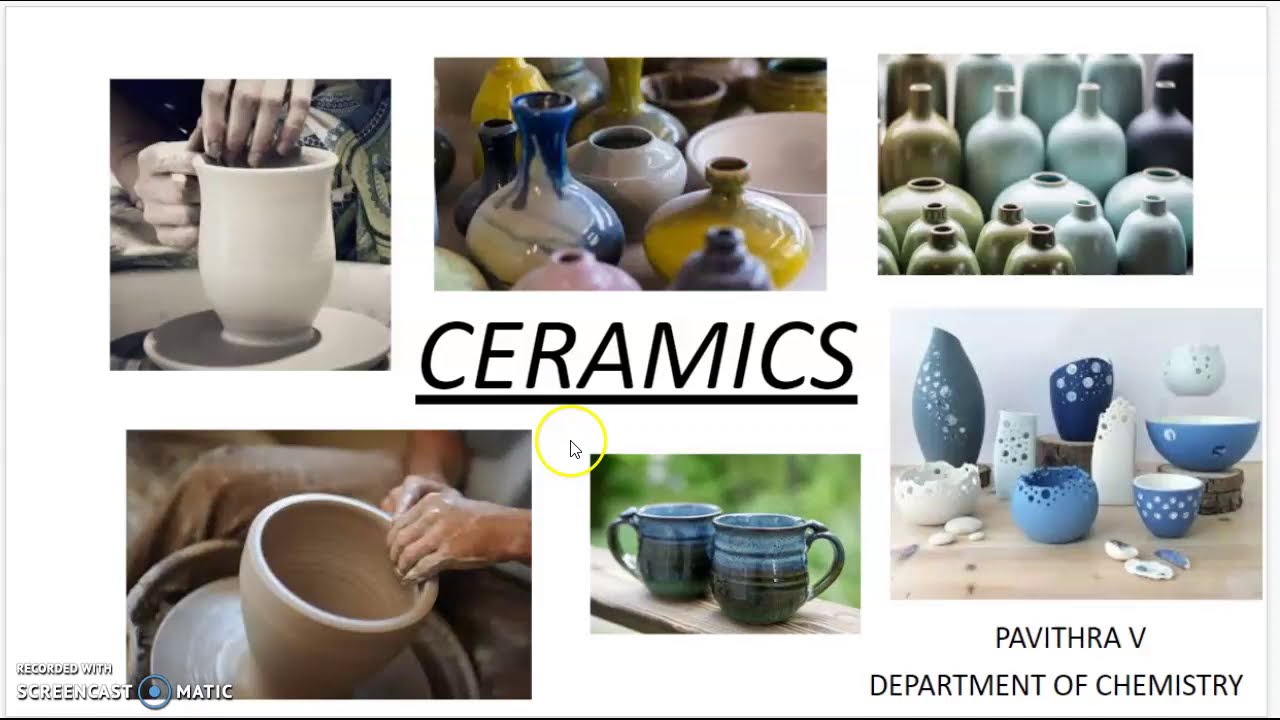 ceramics : definition , classification and application