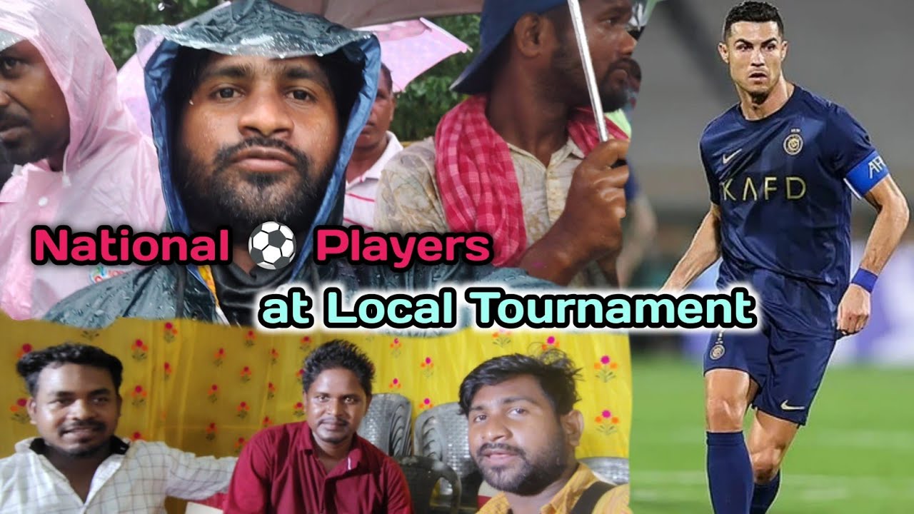 National Football Players At Local Area // English vlog // Local English //