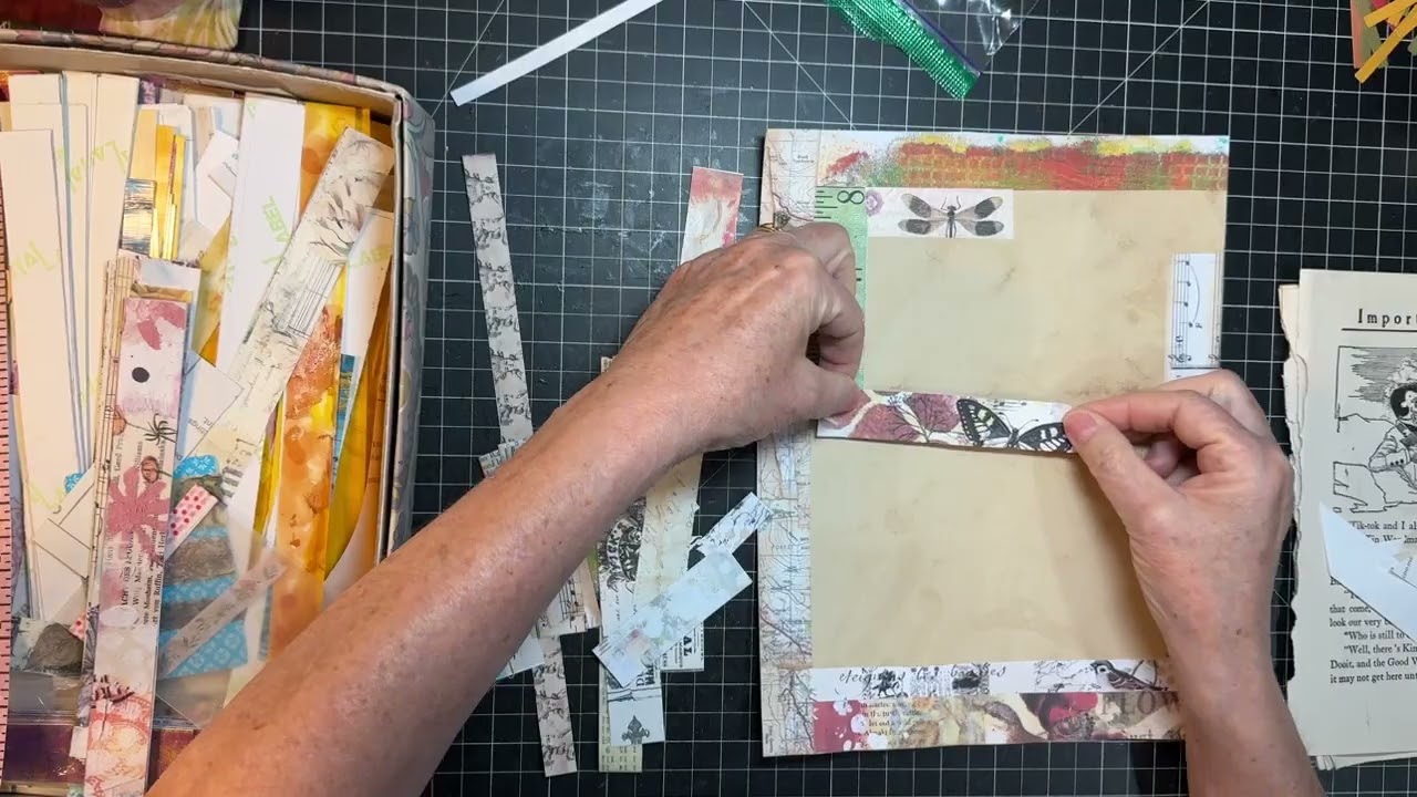 Scrappy Saturday! - Faux Washi Tape to Unique Master Board!