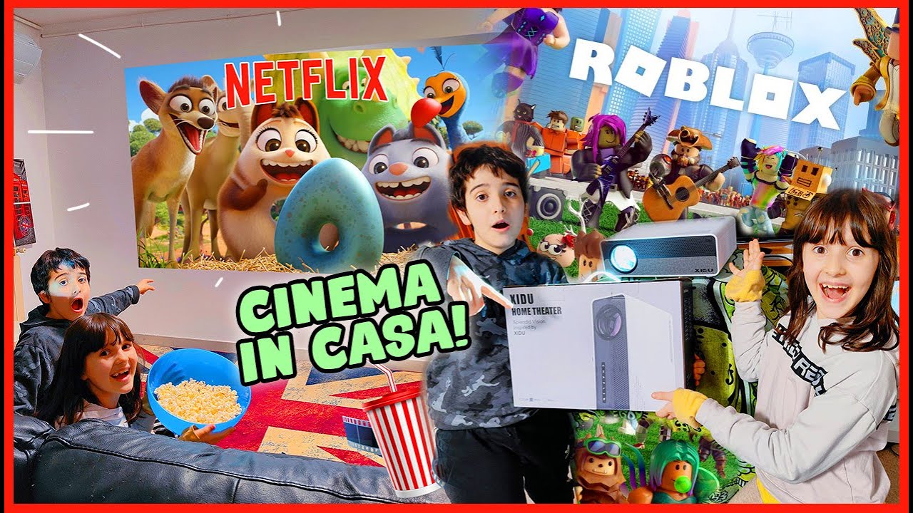 Cinema e Videogiochi sul Proiettore Xidu (+ Popcorn fatti in casa!)