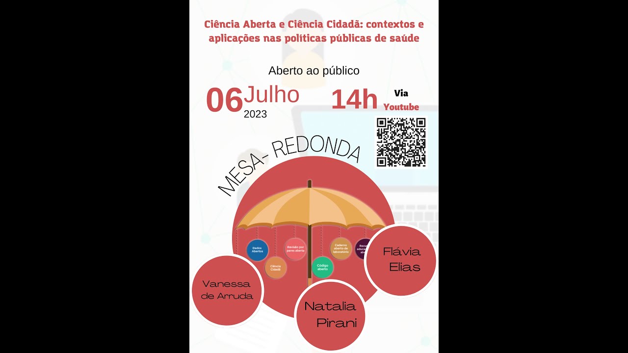 Ci&ecirc;ncia Aberta e Ci&ecirc;ncia Cidad&atilde;: contextos e aplica&ccedil;&otilde;es nas politicas p&uacute;blicas de sa&uacute;de.