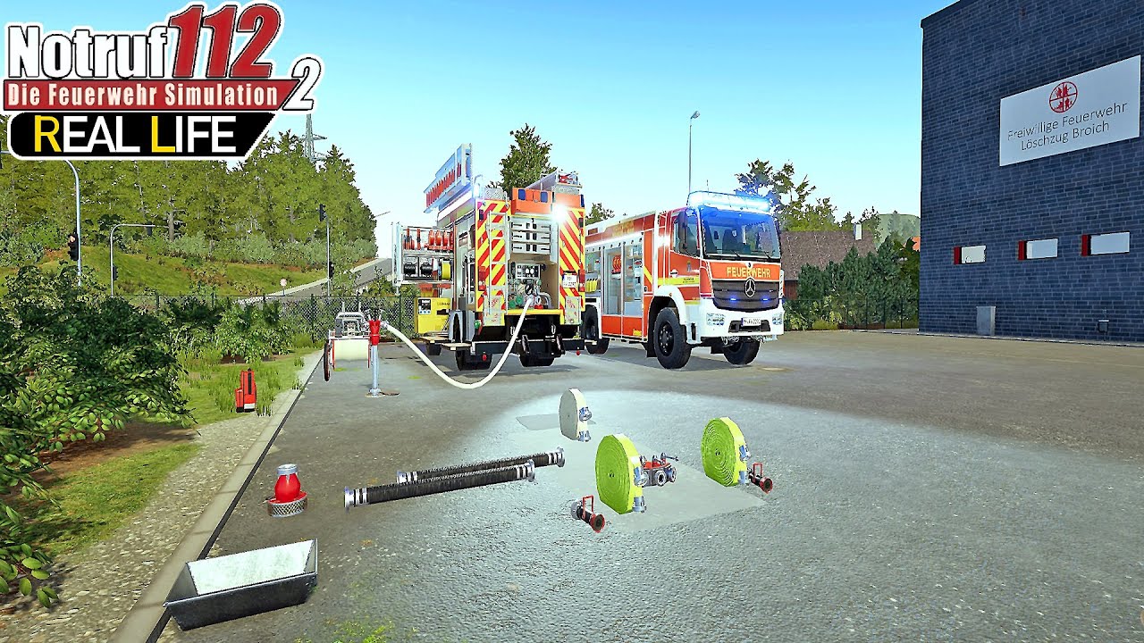 Notruf 2 REAL LIFE: Wettkampf der Freiwilligen Feuerwehr 🚒