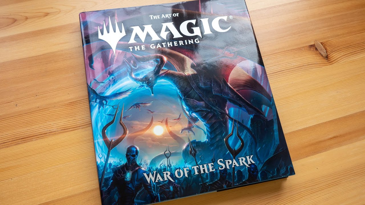(book flip) The Art of Magic: The Gathering - War of the Spark