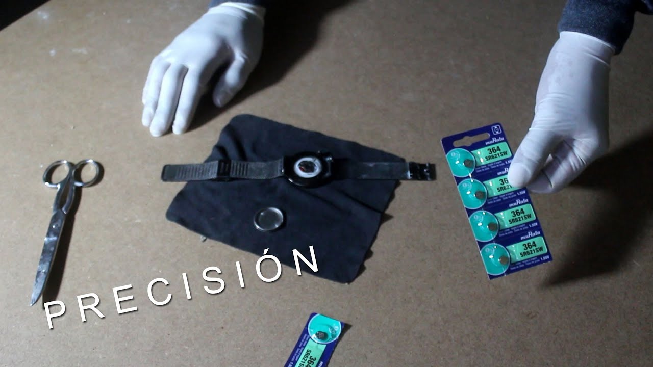 ASMR · Cambio de pila en reloj | Sonidos suaves y detalles