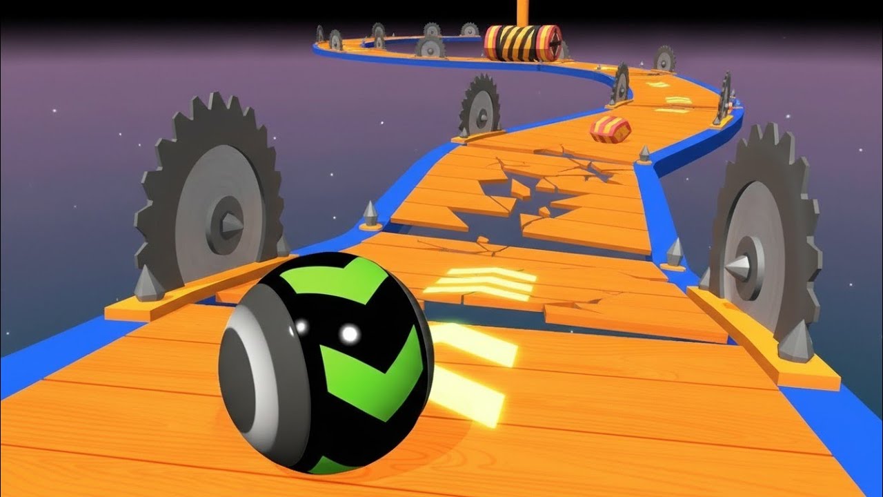 Sky Rolling Balls Going Balls SpeedRun Gameplay Level 747379