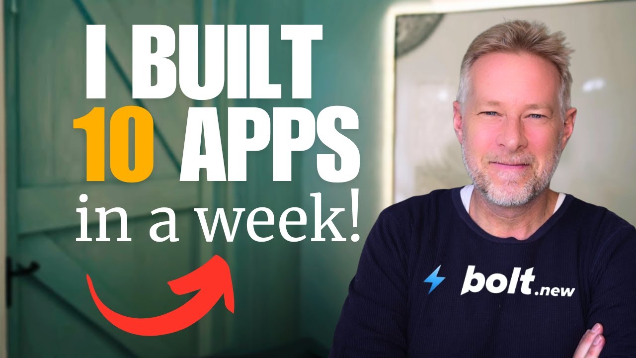 I Built 10 Amazing Apps with Bolt AI last week...