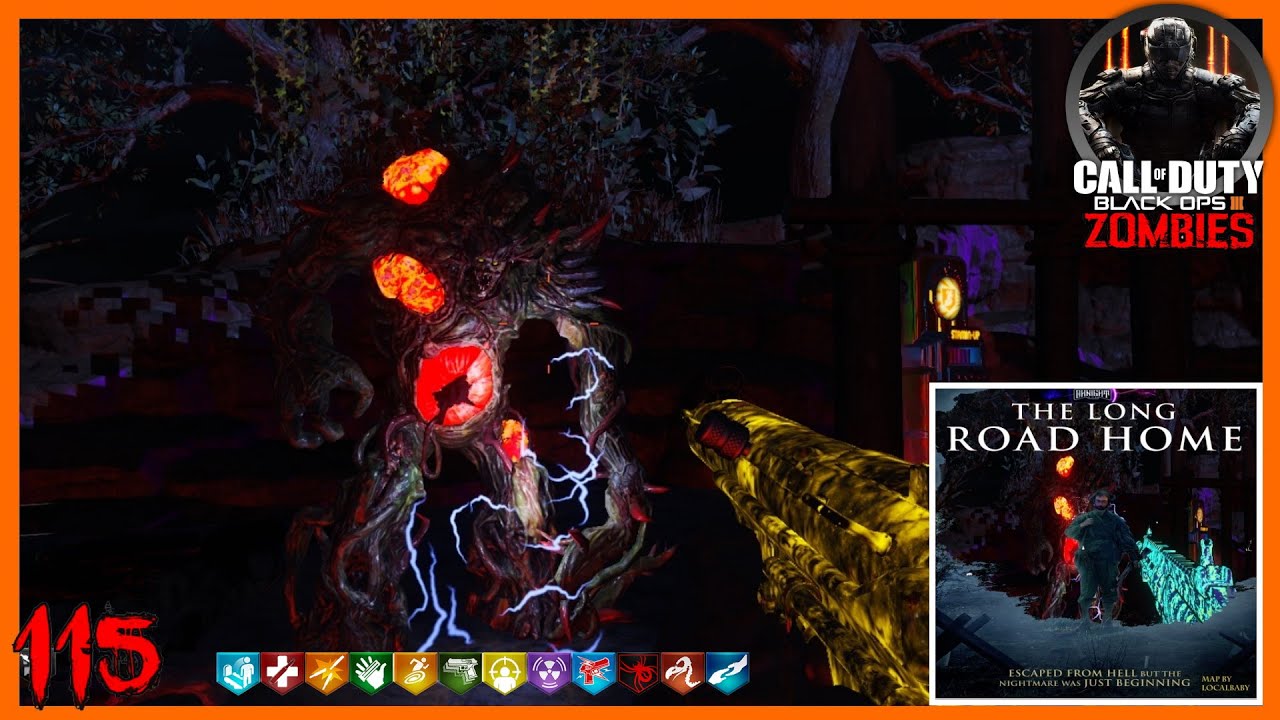 THE LONG ROAD HOME ALIEN ZOMBIES - Black Ops 3 Custom Zombies