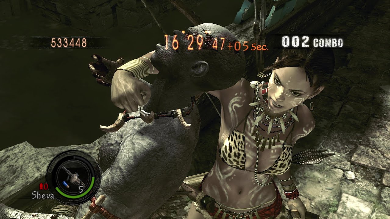 Resident Evil 5 (Mercenaries) - Ancient Ruins Sheva (Tribal) 1M521K429