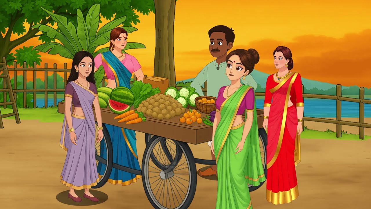 👉 खेत में उगे समोसे 🧞| magical stories for kids | Moral |Storykids story hindi | जादुई समोसे |