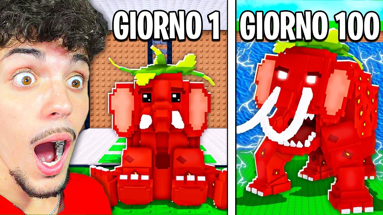 HO VISSUTO la VITA di UNO STRAWBERRY ELEPHANT su SALVA i BRAINROT DALLO TSUNAMI..