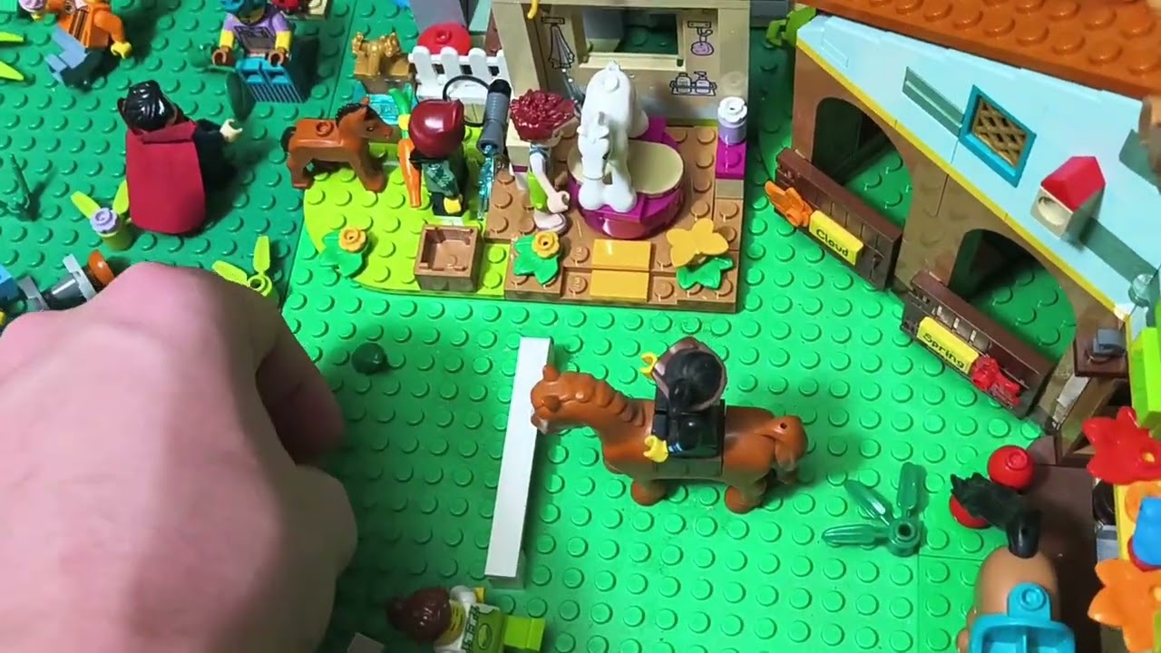 Adding a Lego ranch to my city!!! #lego #legofriends #legodinosaurs 