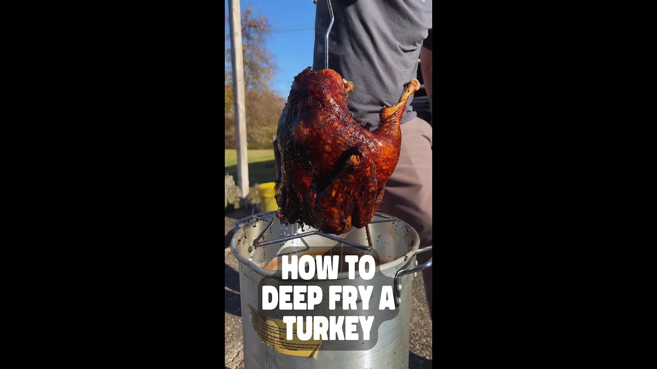 How To Deep Fry a Turkey for Thanksgiving!
