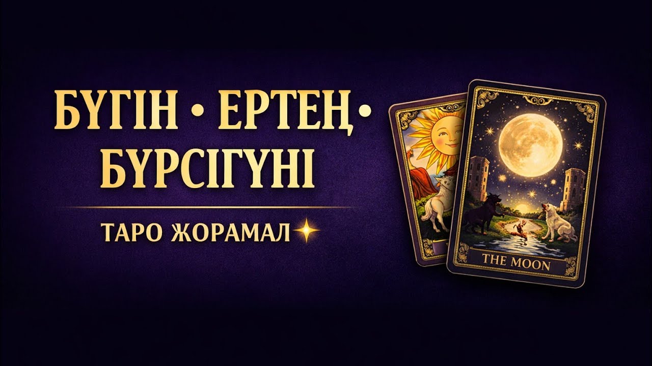❤💖Бүгін • Ертең • Бүрсігүні | Таро жорамал