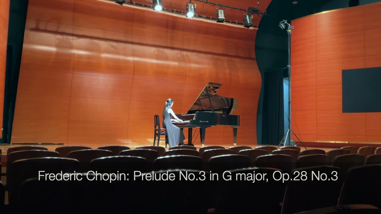 Scarlatti, Chopin, Ravel, and Rachmaninoff. Performed by Chihiro Sato