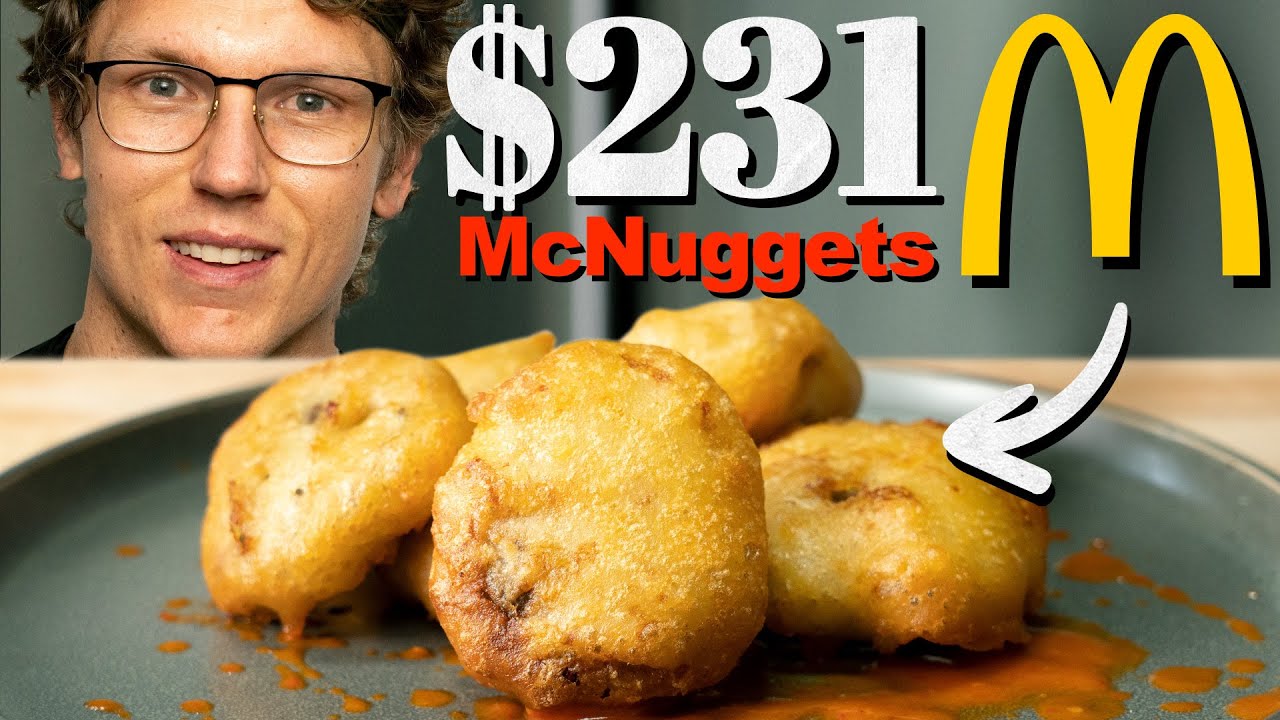 $231 McDonald's Chicken McNuggets Taste Test | Fancy Fast Food