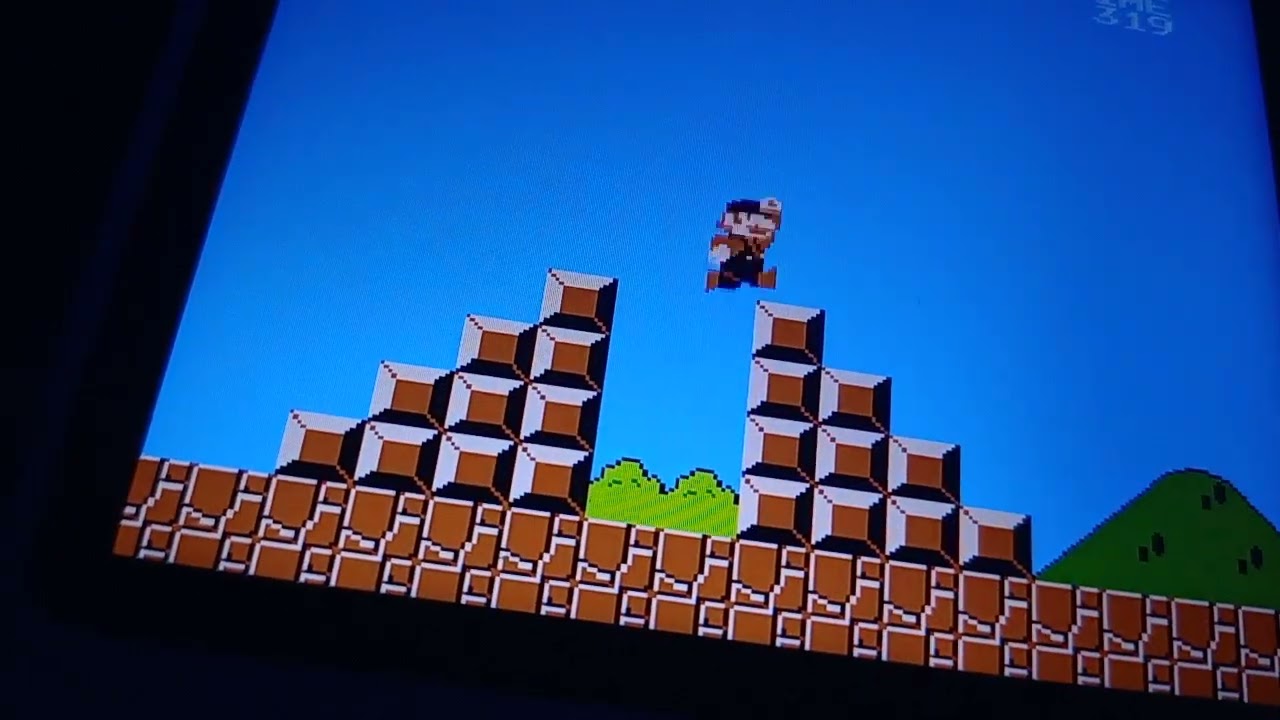 (NES) eu tenho que admitir que nesse jogo do Mario eu não sou muito bom