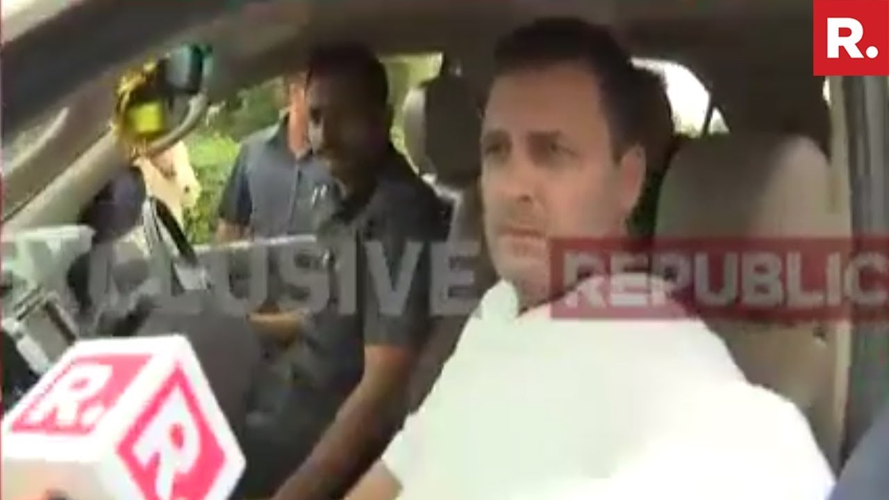 Rahul Gandhi Confronted By Republic Tv | Exclusive