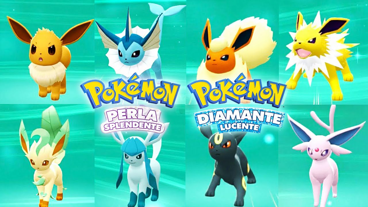 Come ottenere TUTTE le EEVEELUTIONS in Pokémon Diamante Lucente e Perla Splendente!