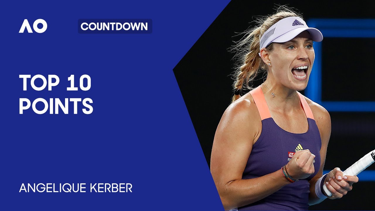 Angelique Kerber's Top 10 Points | Australian Open