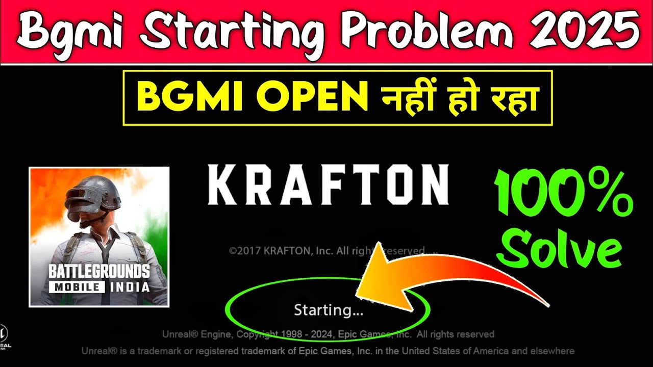 Battleground mobile india open problem | bgmi open problem | bgmi starting problem | bgmi not open