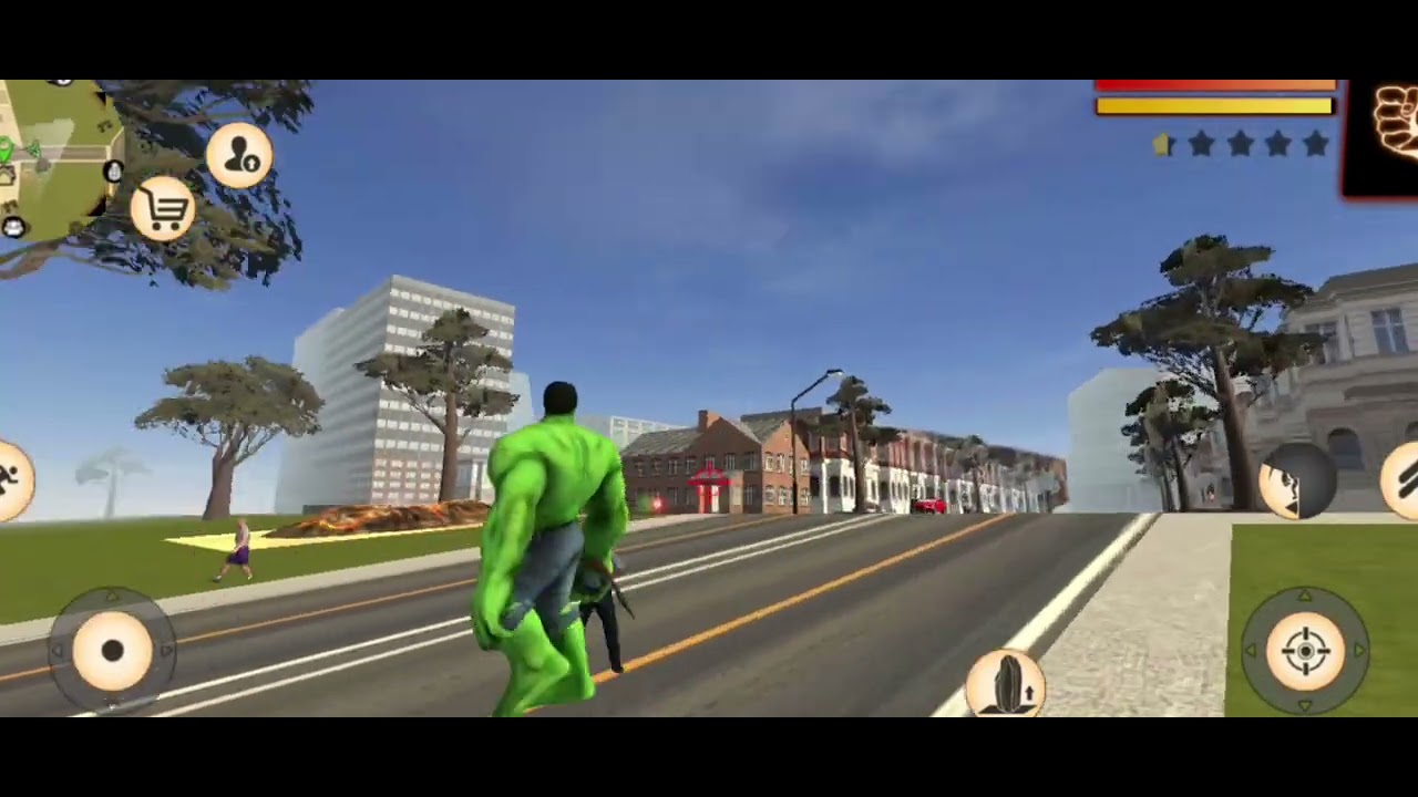 Hulk vs Police: Who Will Win? 🚔😱 #Hulk #Marvel #HulkSmash #Superhero #Gaming #HulkGameplay #trending