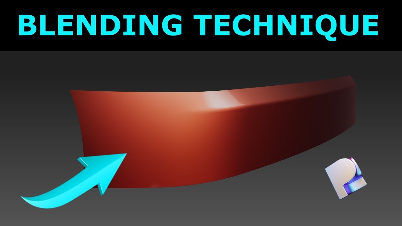 Plasticity 3d | BlendingTechnique for smooth surfaces