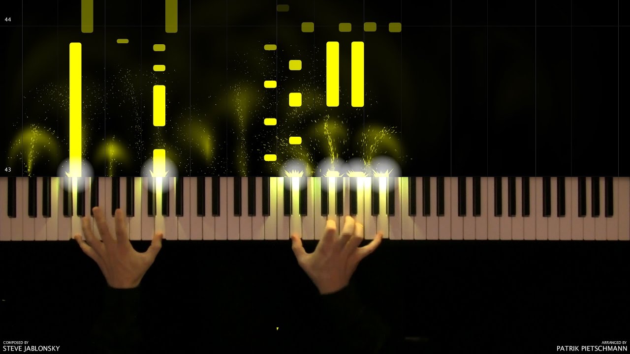 Steve Jablonsky - The Island - My Name is Lincoln (Piano Version) + Sheet Music