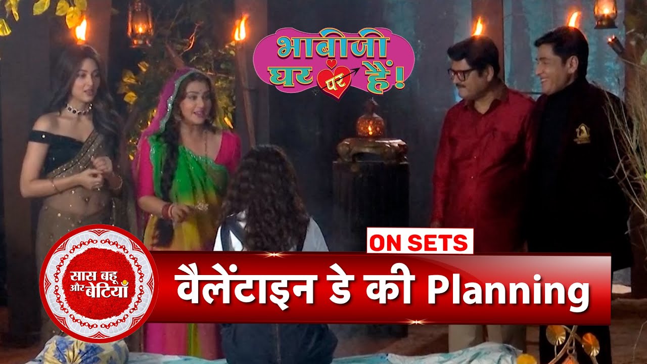 Bhabhiji Ghar Par Hai: Vibhut & Tiwarji Planning Valentines Day With Their Wives |SBB