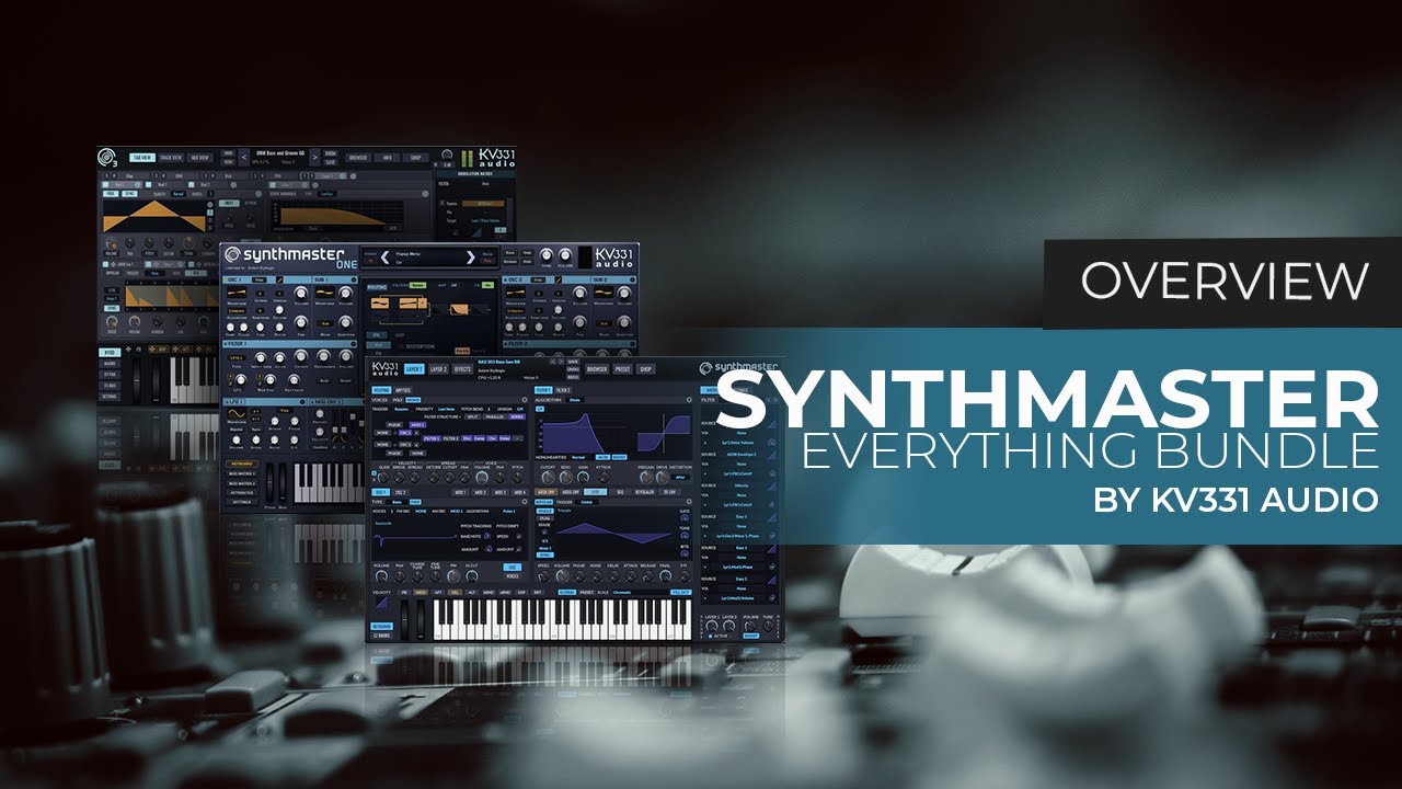 Знакомство с Synthmaster Everything Bundle от KV331 Audio #audioplugindeals