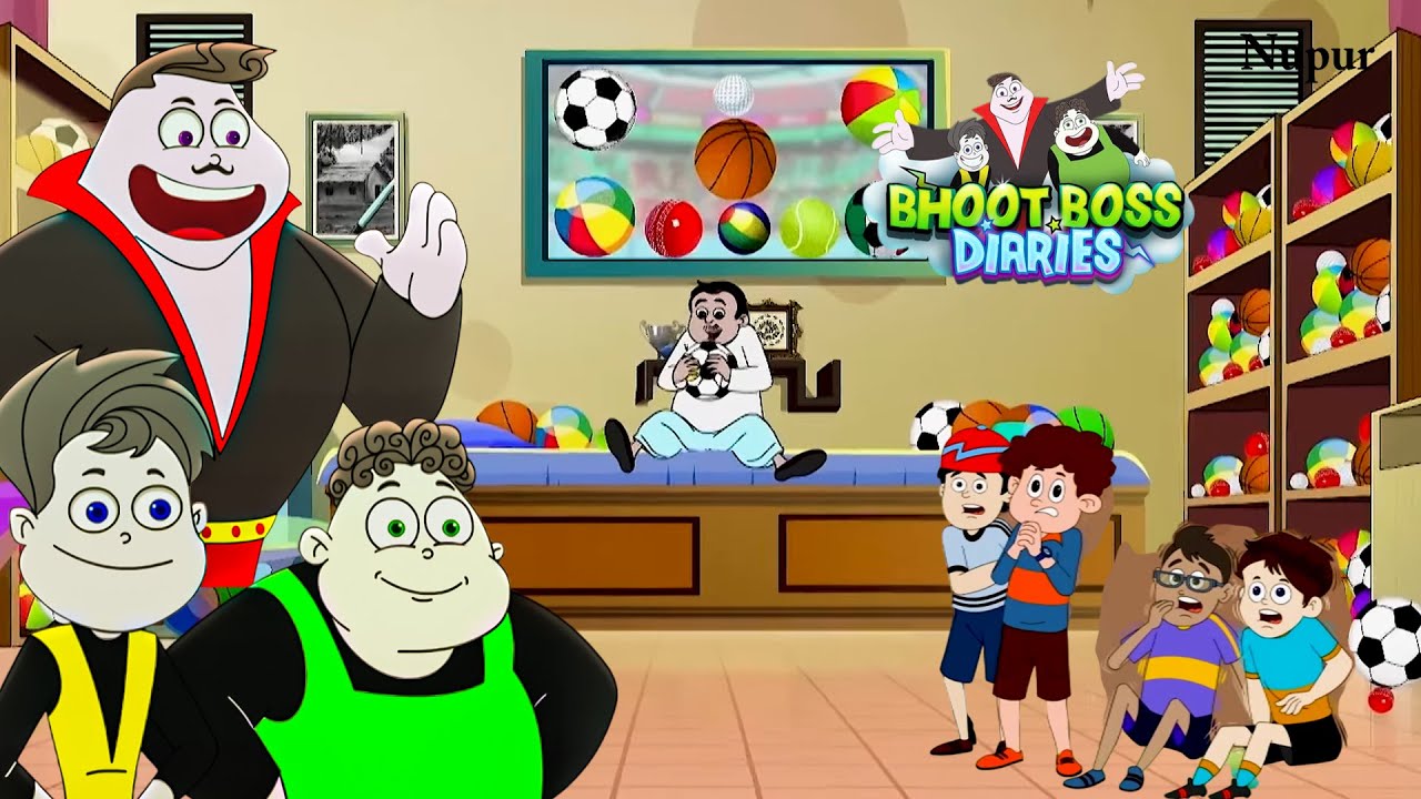 थकेला पकेला ने बच्चो का क्रिकेट बॉल बब्बन अंकल से वापस दिलवाया | Paap O Meter | Kids Cartoon Hindi