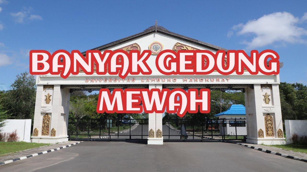 Universitas Lambung Mangkurat Zaman Now, Banyak Gedung Megah || Motovlog
