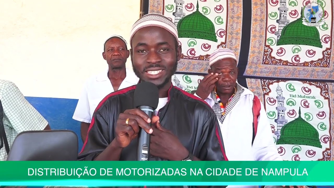 Doação 37 motorizadas em Nampula 2024