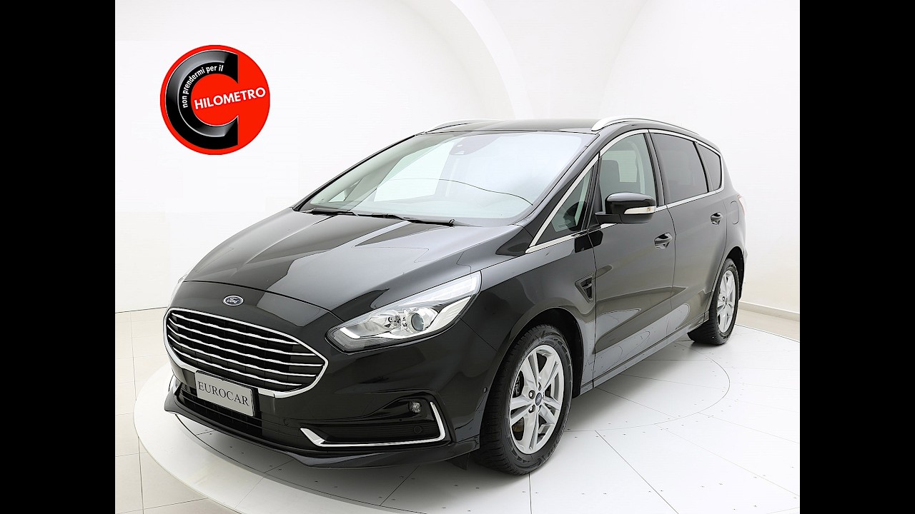 🚗Ford S-Max 2.0 EcoBlue 150CV Auto 7 Posti Titanium Business🚗